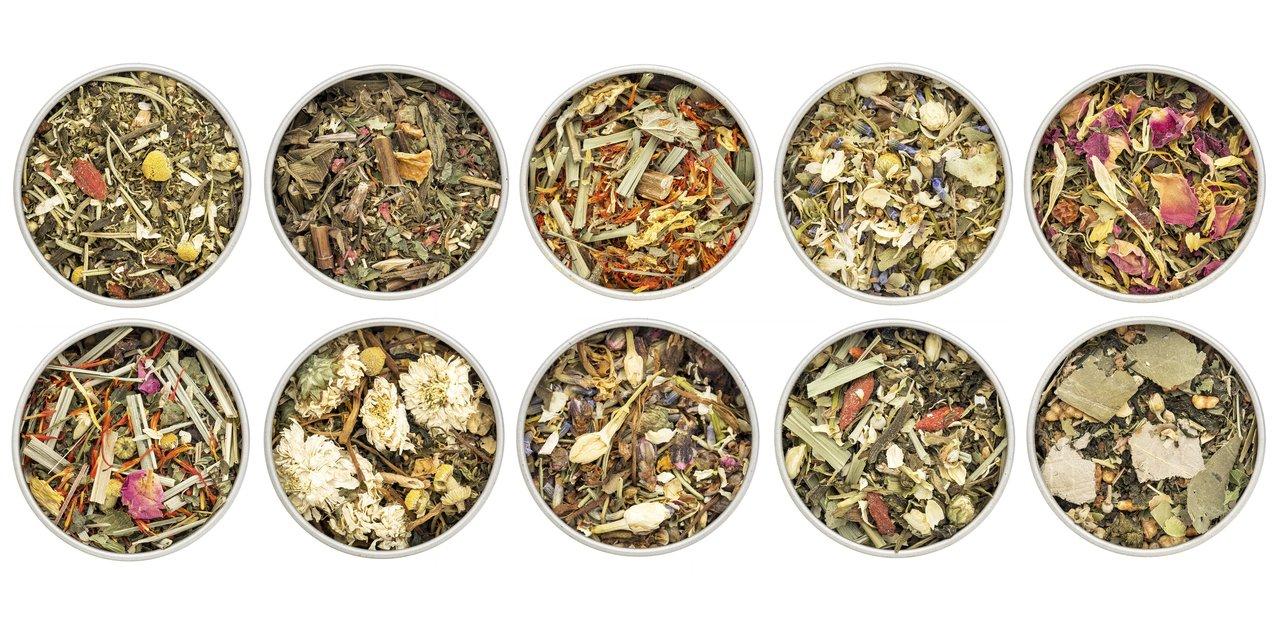 Tableau illustrant les principales synergies de plantes pour des herbal tea blends chart, optimisant vos infusions bien-être.